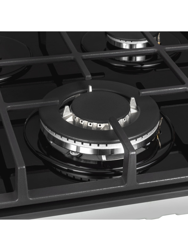 Газовая варочная панель ZorG HAG45 FDW Black плита wok