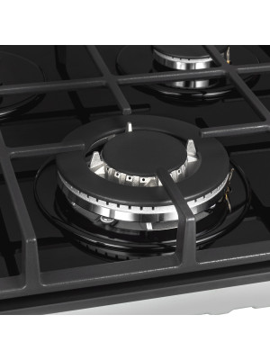 Газовая варочная панель ZorG HAG45 FDW Black плита wok