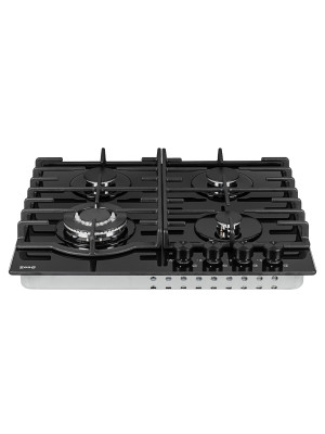 Газовая варочная панель ZorG HAG62 FDW Black спереди