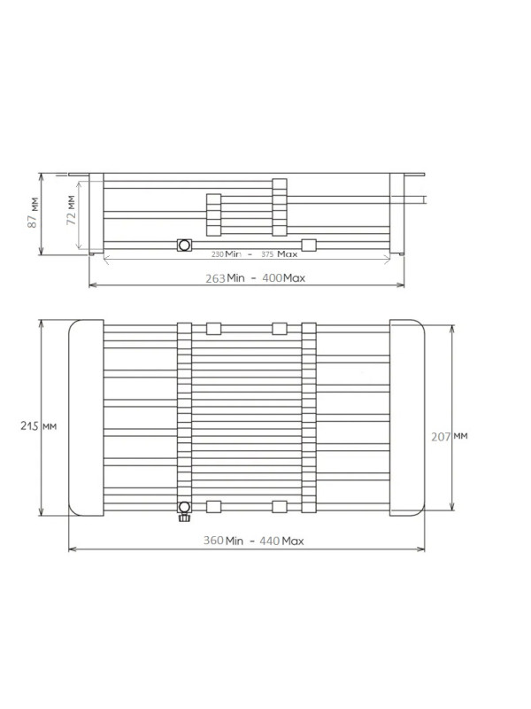Коландер Arfeka Eco Ar Black схема