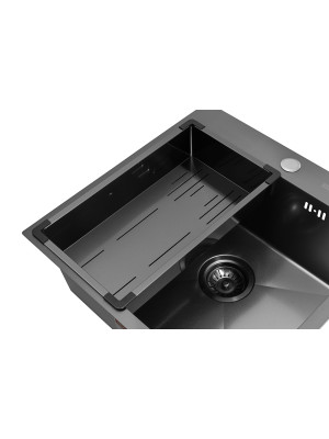 Коландер Arfeka Eco Ar G Black в мойке