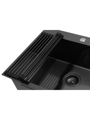 Кухонная мойка Arfeka Eco AR 45x50 (комплект роллер-мат+дозатор) Black Decor роллер-мат