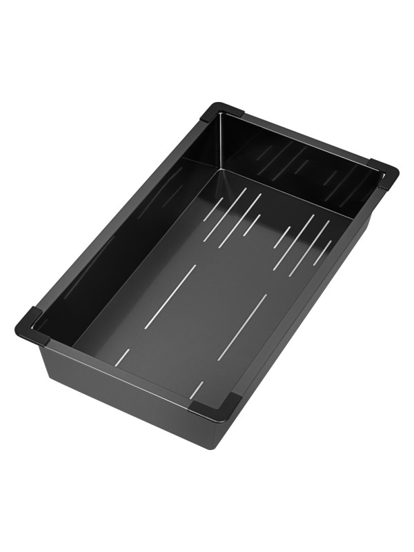 Кухонная мойка Arfeka Eco AR 60x50 (комплект коландер G+дозатор) Black Decor коландер