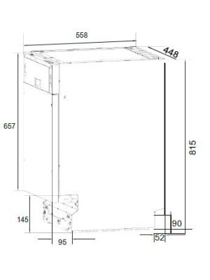 Посудомоечная машина ZorG W45A4A121G схема