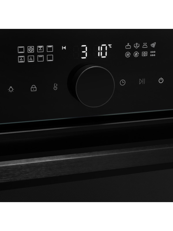 Электрический духовой шкаф ZorG MUN616 Black дисплей (1)