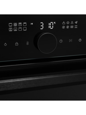 Электрический духовой шкаф ZorG MUN616 Black дисплей (1)