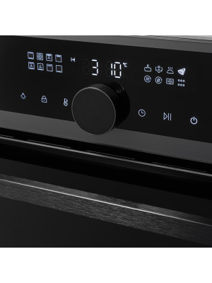 Электрический духовой шкаф ZorG MUN616 Black+Gray дисплей