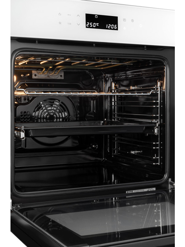 Электрический духовой шкаф ZorG NEO610 White сбоку