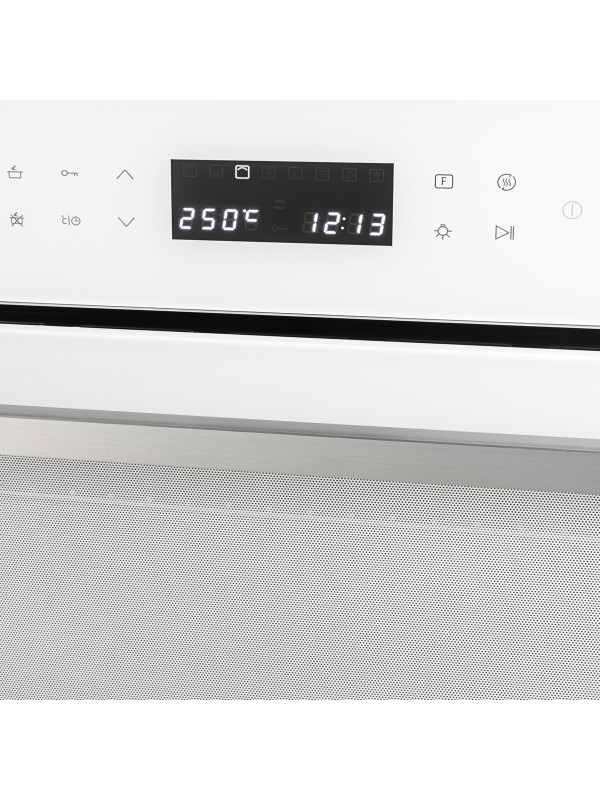 Электрический духовой шкаф ZorG NEO610 White дисплей