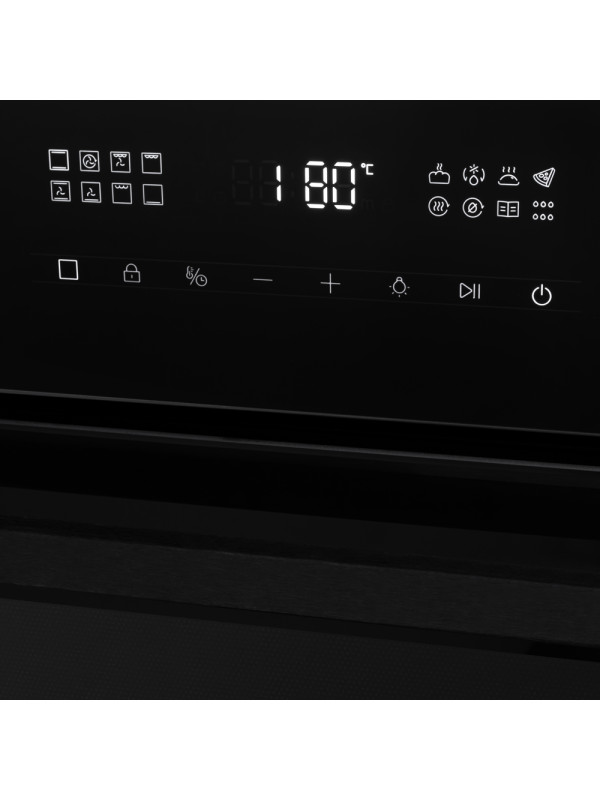 Электрический духовой шкаф ZorG NEO616 Black дисплей