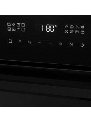 Электрический духовой шкаф ZorG NEO616 Black дисплей