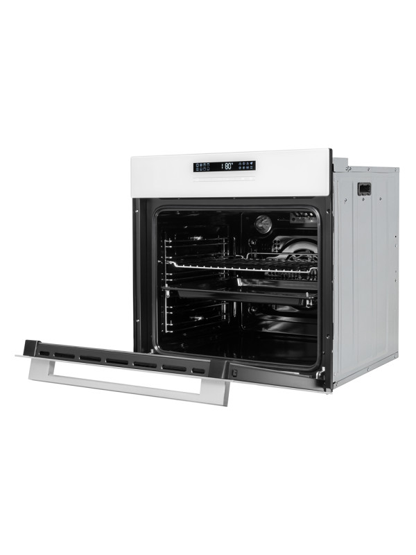 Электрический духовой шкаф ZorG NEO616 White под углом