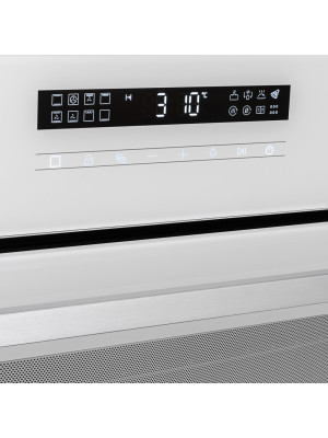 Электрический духовой шкаф ZorG NEO616 White дисплей