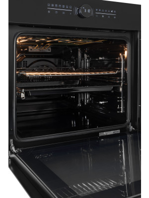 Электрический духовой шкаф ZorG RAV616 Black вблизи