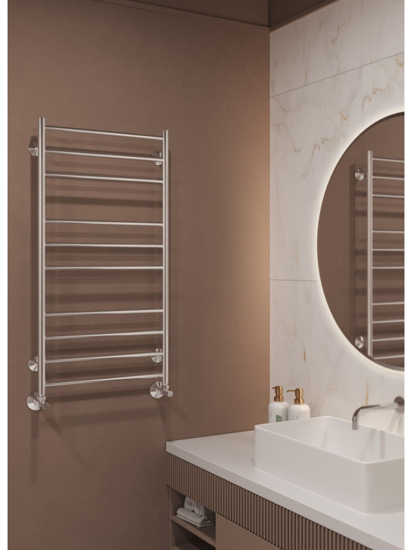 Полотенцесушитель Terminus Аврора П10 500х1000 НП (1/2") в интерьере (2)