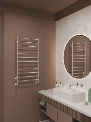 Полотенцесушитель Terminus Аврора П10 500х1000 НП (1/2") в интерьере (1)