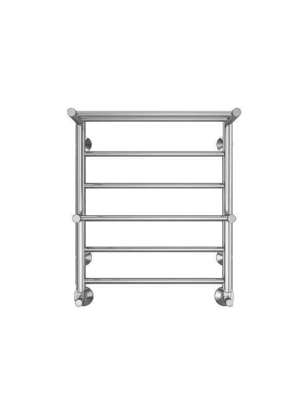 Полотенцесушитель Terminus Аврора П6 500х600 НП (1/2") с 2 полочками