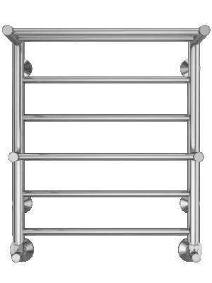 Полотенцесушитель Terminus Аврора П6 500х600 НП (1/2") с 2 полочками