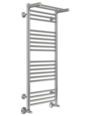 Полотенцесушитель Terminus Аврора П20 400x1000 НП (1/2") с полочкой