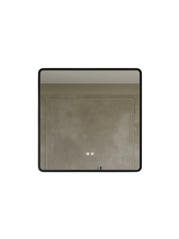 Зеркало Benetto Ember 84x84 антрацит