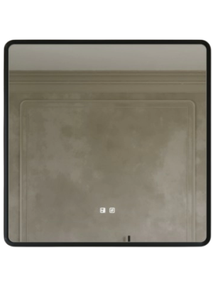 Зеркало Benetto Ember 84x84 антрацит
