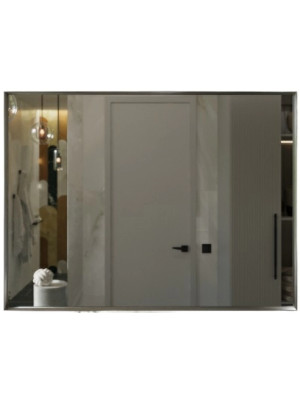 Зеркало Benetto Bello 120x90 серебристый