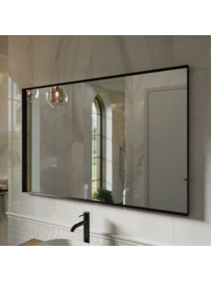Зеркало Benetto Bello 140x90 черный под углом