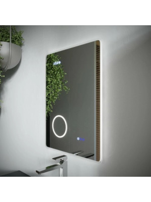 Зеркало Benetto Denali 60x80 под углом с подсветкой