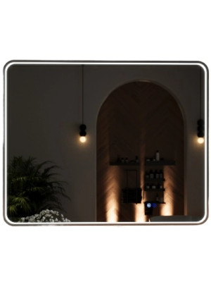 Зеркало Benetto Ellisse 100x80 серебристый