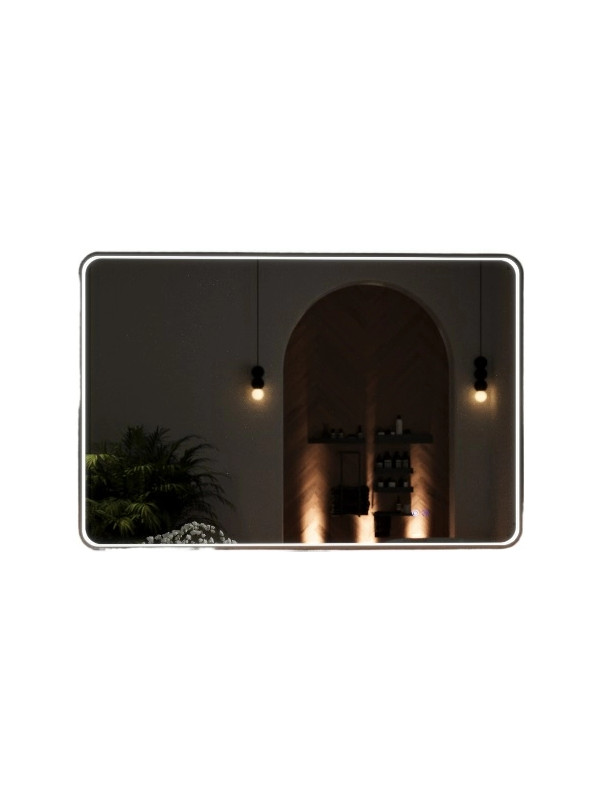 Зеркало Benetto Ellisse 120x80 серебристый