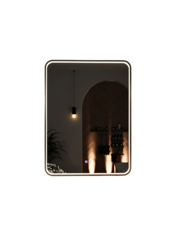 Зеркало Benetto Ellisse 60x80 золотой