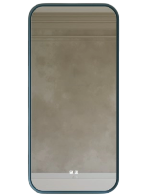Зеркало Benetto Flex 63x130.5 голубой