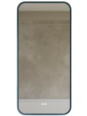 Зеркало Benetto Flex 73x152.5 голубой