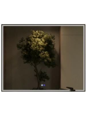 Зеркало Benetto Fresco 100x80 черный