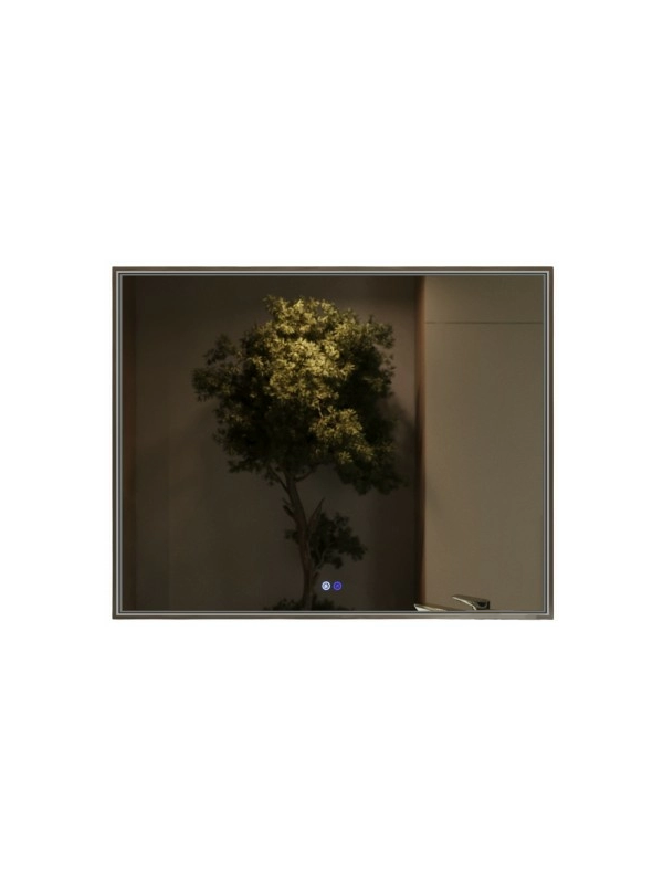Зеркало Benetto Fresco 100x80 серебристый