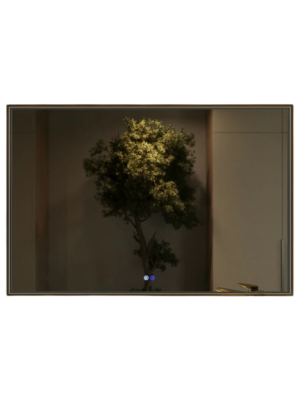 Зеркало Benetto Fresco 120x80 золотой