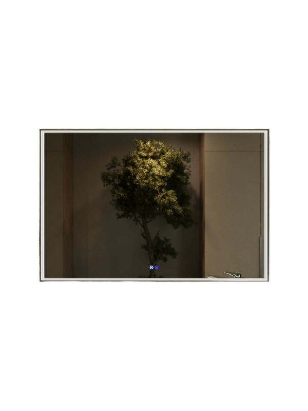 Зеркало Benetto Fresco 120x80 серебристый