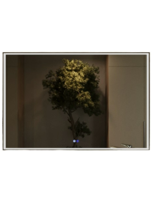 Зеркало Benetto Fresco 120x80 серебристый