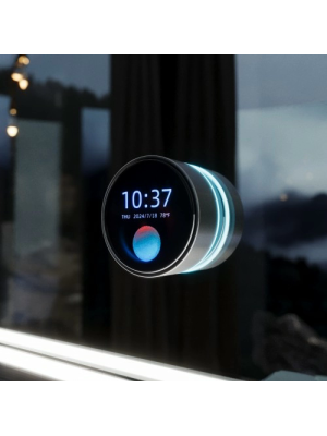 Зеркало Benetto Vento 100x110 серебристый часы