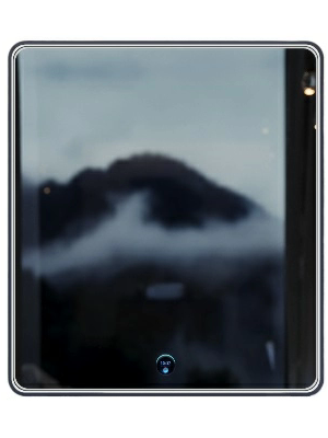 Зеркало Benetto Vento 80x90 черный