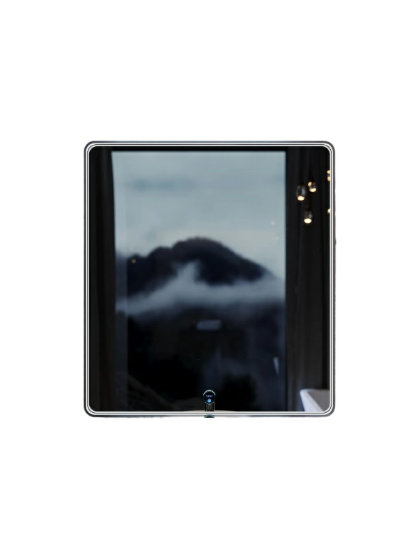 Зеркало Benetto Vento 80x90 серебристый