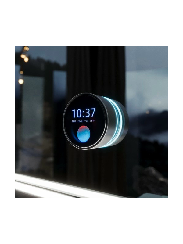 Зеркало Benetto Vento 80x90 серебристый часы