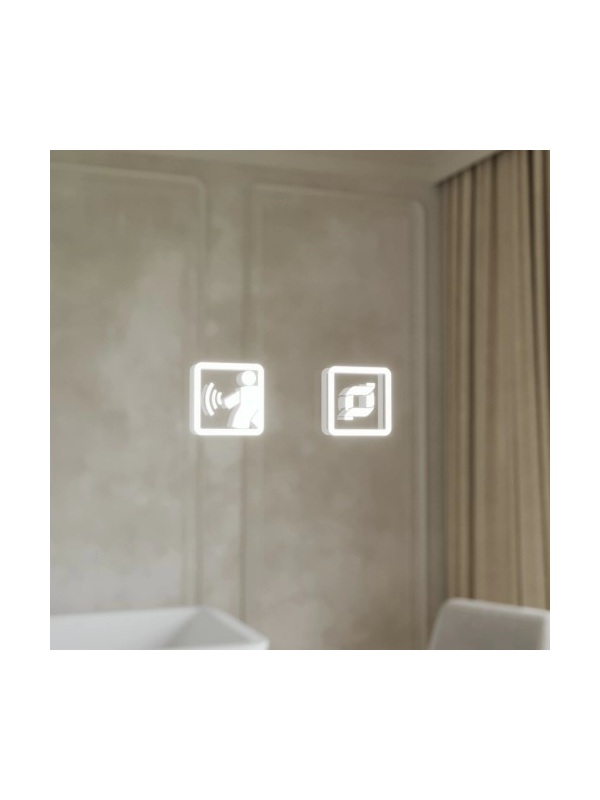 Зеркало Benetto Zenith 114x114 зеленый вблизи (1)