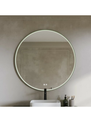 Зеркало Benetto Zenith 94x94 зеленый спереди