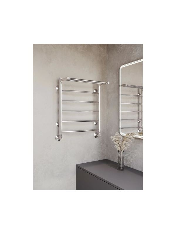 Полотенцесушитель Terminus Классик П6 500х600 НП (1/2") с полочкой