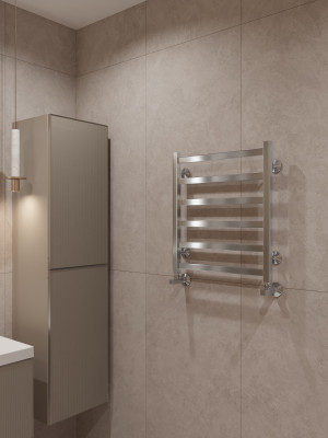 Полотенцесушитель Terminus Ното П6 500х600 НП (1/2") в интерьере