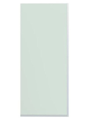 Душевая шторка стационарная Benetto 50х140 матовое стекло (хром)