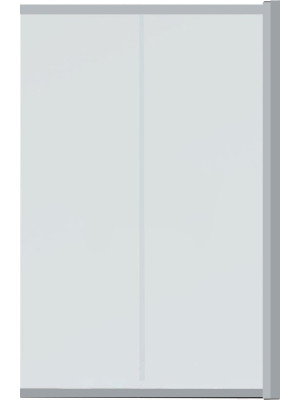 Душевая шторка Benetto Slide Open 90х150 матовое стекло (хром)