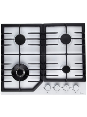 Газовая варочная панель Konigin Blaze 604 WHW White