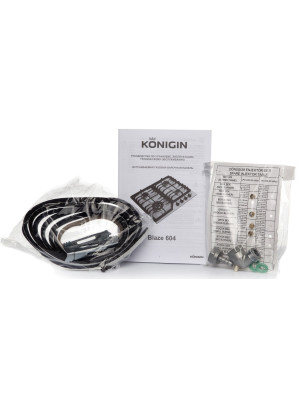 Газовая варочная панель Konigin Blaze 604 WHW комплектация